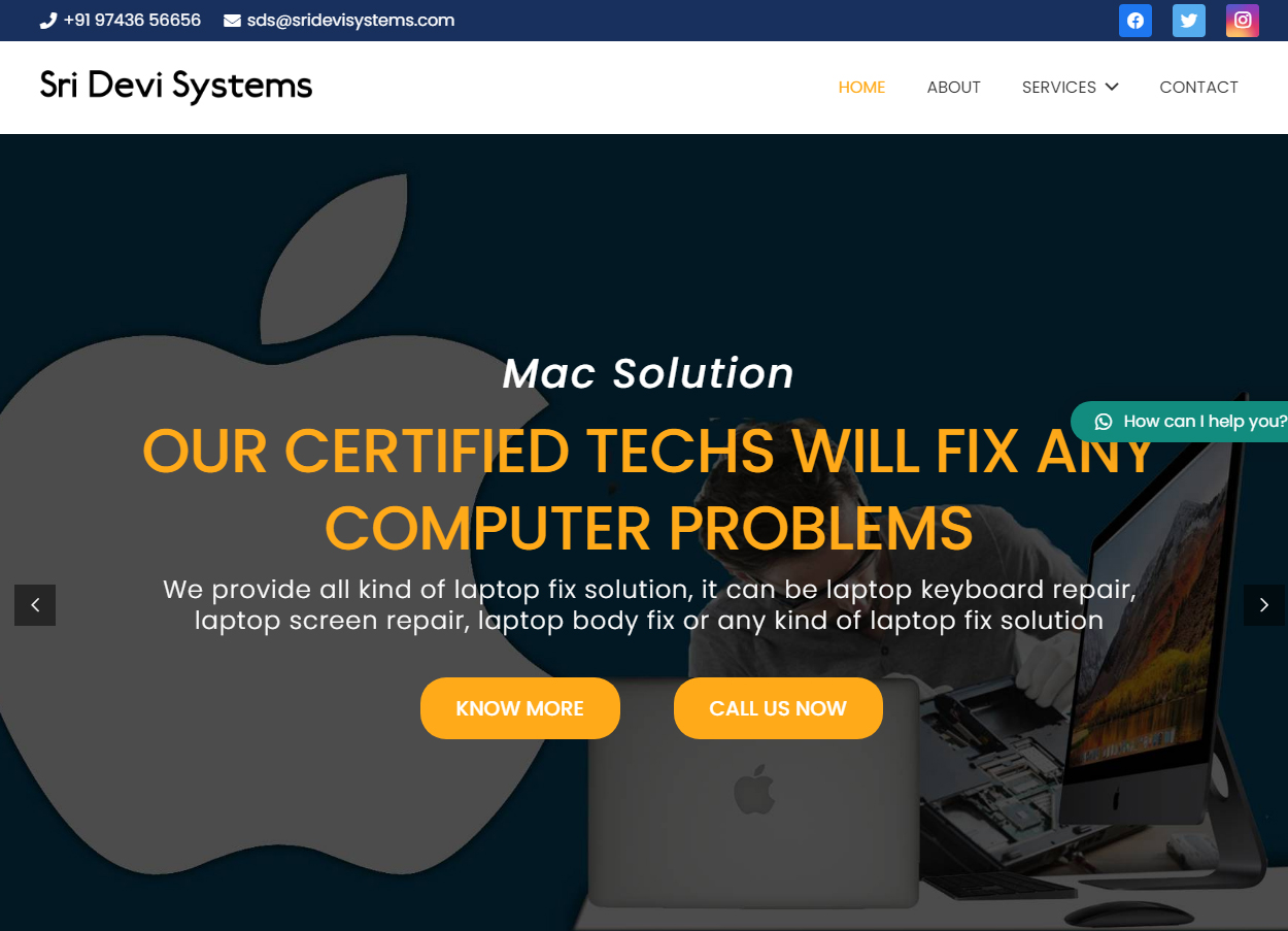 Website Designing Specialist